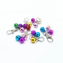 pet dog bell keychain polished pendant jewelry dog accessories pet supplies wholesalepicture8