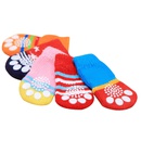 soft nonslip dog cat cotton socks multicolor multiflower pet sockspicture8