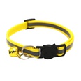 Color Polyester Reflective Bell Cat Pet Collar Safety Buckle Adjustable Cat Collarpicture13