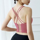 Spring and Summer New European and American Push up Sports Bra Bra Running Workout Beauty Back Vest Yoga Sports Underwear Womenpicture12