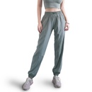 2021 new drawstring sports pants highwaisted lightweight fitness pants loose running trouserspicture17