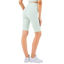 Lazada European and American New Peach Hip Raise Fitness Shorts Womens High Waist Tight Hip Cropped Pants Middle Pants Sports Pantspicture11