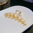 French opal hair clips temperament design sense love clippicture8