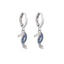 jewelry microinlaid zircon colored diamonds small earrings flowers woodpeckerpicture11
