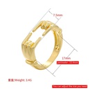 Glossy Palm Finger Opening Adjustable Ringpicture7