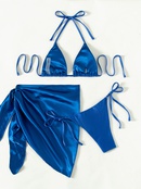 new fabric threepiece sexy beach bikini ins hot selling swimwearpicture9