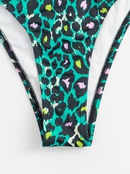 Vente chaude de maillots de bain imprims lopard europens et amricains Ins New Strap Sexy Bikinipicture10