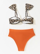 new leopard print swimsuit sexy split twopiece hot sale bikinipicture8