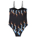 new European and American sexy printed onepiece swimsuit bikinipicture9