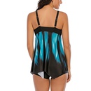 new gradient color European and American plus size skirt bikini split swimwearpicture7