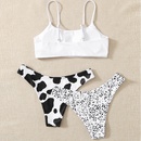new bikini sexy backless split swimsuit cow leopard spot bikinipicture10