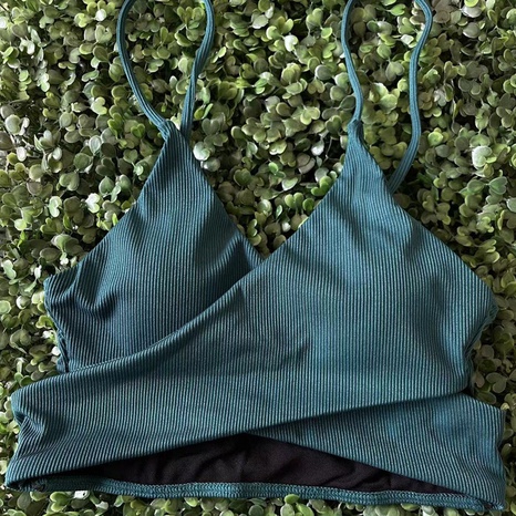 new small pit strip sexy plain sling split bikini NHHL475924's discount tags