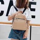 Korean new trendy fashion allmatch soft leather personalized casual shoulder backpackpicture9