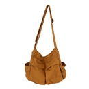 simple shoulder bag largecapacity canvas bag student messenger bagpicture14