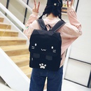 threedimensional cat largecapacity school pink cute cartoon backpackpicture14