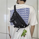 Mens messenger bag 2021 new waist bag simple student chest bag wholesalepicture17
