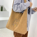 Autumn winter largecapacity bag female 2021 new cartoon bear bucket bag wholesalepicture12