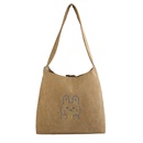 Autumn winter largecapacity bag female 2021 new cartoon bear bucket bag wholesalepicture14