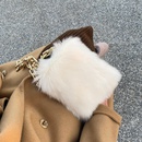 Korean plush solid color cute bag 2021 autumn and winter chain one shoulder underarm bagpicture12