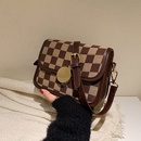 2021 new trendy bags female niche checkerboard triangle lattice oneshoulder armpit bag wholesalepicture11