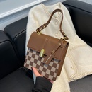 Best Selling Bag Womens Autumn and Winter 2021 New Fashion Retro Crossbody Ins Niche Chessboard Plaid Portable Small Square Bagpicture11