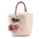 Cute plush chain messenger bag 2021 new autumn and winter fashion portable bucket bagpicture11