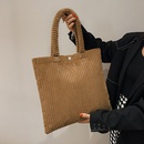 Internet Celebrity Corduroy Bag 2021 New Trendy Large Capacity Womens Bag Simple Handbag Casual AllMatch Shoulder Tote Bagpicture12