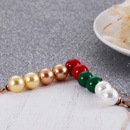 Korean fashion simple ear buckle stainless steel pearl earrings jewelrypicture9
