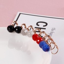 new colorful crystal glass short fashion simple stainless steel jewelrypicture11
