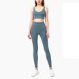 Lulu Same Yoga Clothes 2021 New Nude Feel Comfortable Internet Celebrity Professional HighEnd Workout Exercise Underwear Suit for Womenpicture28