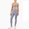 Lulu Same Yoga Clothes 2021 New Nude Feel Comfortable Internet Celebrity Professional HighEnd Workout Exercise Underwear Suit for Womenpicture52