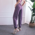 2021 new drawstring sports pants highwaisted lightweight fitness pants loose running trouserspicture21