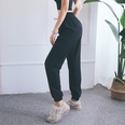 2021 new drawstring sports pants highwaisted lightweight fitness pants loose running trouserspicture30