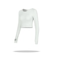 2022 European And American Spring And Summer New Lulu Yoga Jacket Women S LongSleeved Round Neck Tshirt Skinny Short Sports Workout Clothespicture18