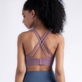 Fashion yoga underwear female adjustable buckle running cross beautiful back fitness brapicture30