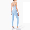 CrossBorder New Arrival Cross Beauty Back Exercise Underwear Skinny Peach Hip Fitness Pants Lulu Same Yoga Suit for Womenpicture18