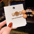 Korean geometric color round hairpin set wholesalepicture13