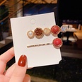 Korean geometric color round hairpin set wholesalepicture15