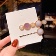 Korean geometric color round hairpin set wholesalepicture18