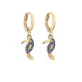 jewelry microinlaid zircon colored diamonds small earrings flowers woodpeckerpicture17