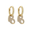 jewelry microinlaid zircon colored diamonds small earrings flowers woodpeckerpicture19