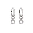 jewelry microinlaid zircon colored diamonds small earrings flowers woodpeckerpicture23