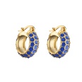 round earrings wave point color jewelry ear buckle color drop oil jewelrypicture14