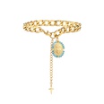 Jewelry Bracelet Handmade Beaded Pendant Bracelet Stained Glass Braceletpicture33