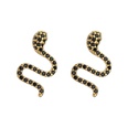 jewelry microinlaid zircon serpentine earrings colored diamond earrings jewelrypicture25