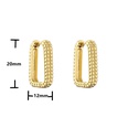 jewelry geometric earrings microinlaid zircon fashion earrings jewelrypicture15