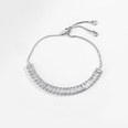 fashion full diamond T square diamond chain necklace copper jewelry wholesalepicture24