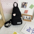 2021 New Summer Fashion Womens Small Travel Casual Korean Style Solid Color Trendy Womens Small Backpack for Work MultiPurpose Chest Bagpicture15