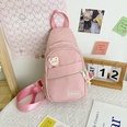 2021 New Summer Fashion Womens Small Travel Casual Korean Style Solid Color Trendy Womens Small Backpack for Work MultiPurpose Chest Bagpicture16