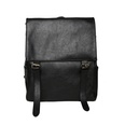 Korean simple pu texture large capacity college style retro British style backpack wholesalepicture13